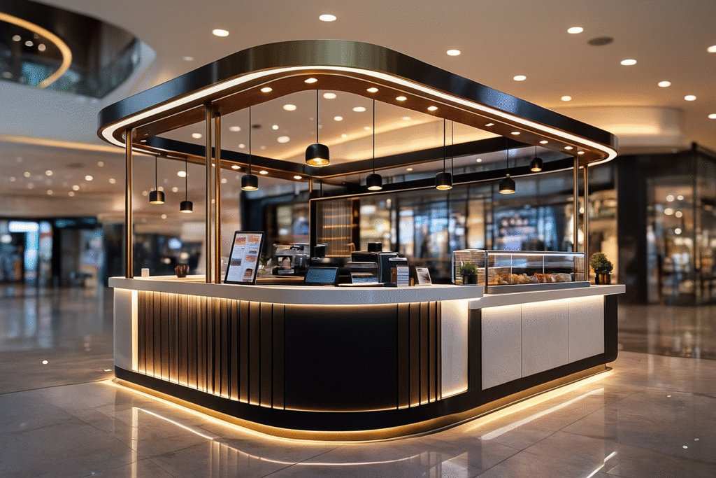 تصميم كيوسكات خشبية