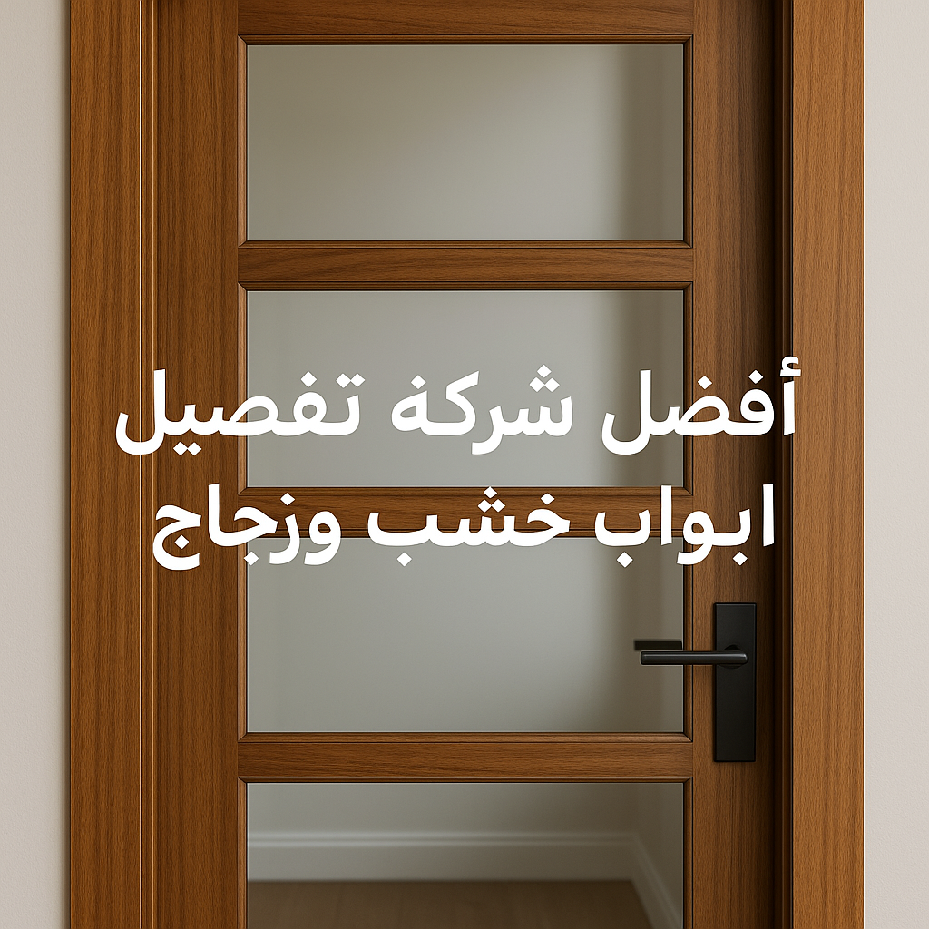 أفضل شركة تفصيل أبواب خشب وزجاج