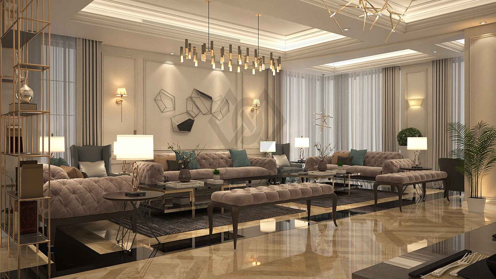 "تفصيل أثاث وديكور داخلي بجودة عالية – مؤسسة AL BARAK DESIGN"